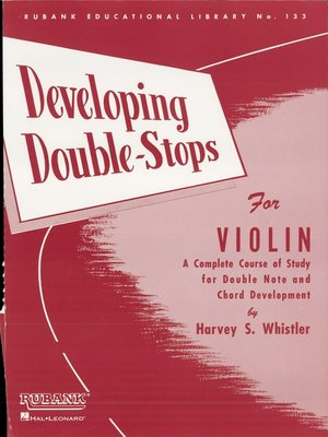 cover image of Developing Double Stops for Violin (Music Instruction)